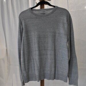 Goodfellow Gray Heathered Crew Neck Sweatshirt - Large